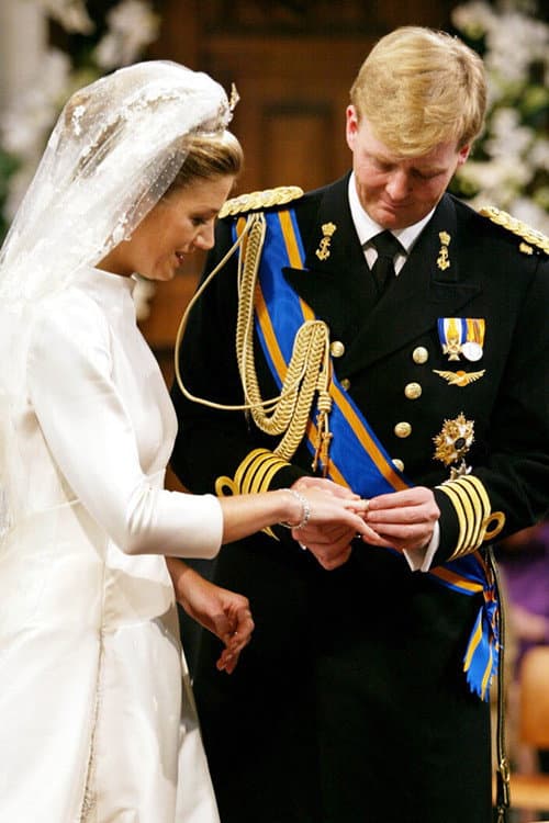Huwelijk kroonprins Willem-Alexander en MΓ‘xima Zorreguieta