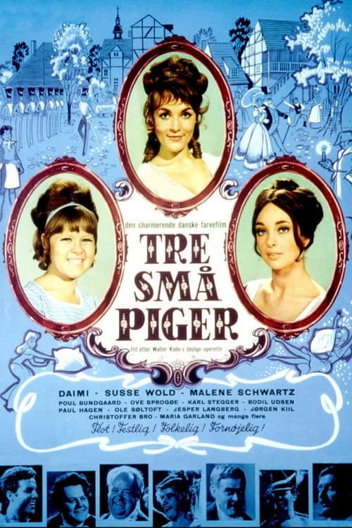 Tre smĂĄ piger
